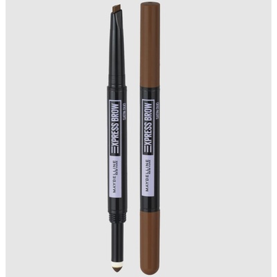 Maybelline Express Brow Satin Duo ceruzka na obočie Medium Brown 0,71 g