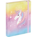 Baagl Папки за училищни тетрадки A5 Rainbow Unicorn (A-35089)