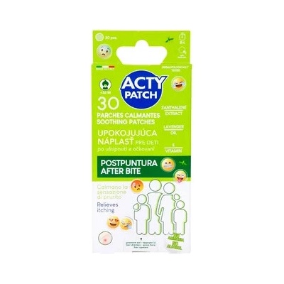 EUROSIREL SpA ActyPatch Upokojujúca náplasť 30 ks