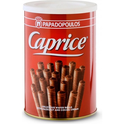 Papadopoulos Caprice plněné trubičky Classic 400 g – Sleviste.cz