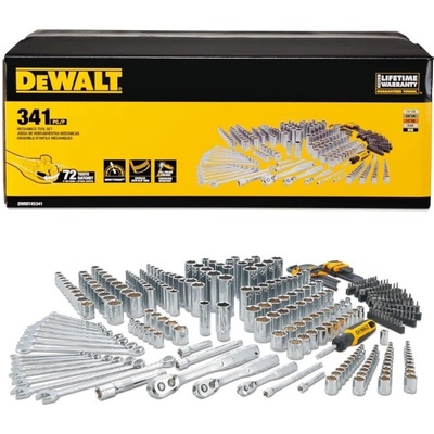 Dewalt 341 dielna sada hlavíc 1/4, 3/8 a 1/2 DWMT45341 1