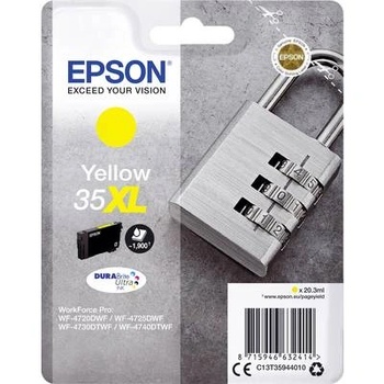 Epson Padlock C13T35944010 глава и патрон за мастиленоструен принтер 1 броя Оригинал Висок (XL) добив Жълт (C13T35944010) (C13T35944010)