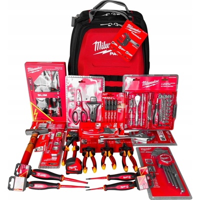 Milwaukee Packout Batoh s elektrikářskou sadou 4932498407 – Zbozi.Blesk.cz