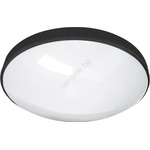 Baterie Centrum Led Плафон за баня circle led/24w/230v 4000k Ø 37 см ip44 черен (bc0472)