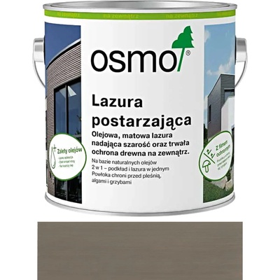 Osmo Greying Stain 1924 Patina - масло с ефект на естествено посивяване мат 2.5л (6450)
