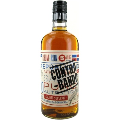 Ron Contrabando Calidad Superior Rum 5y 38% 0,7 l (holá láhev)