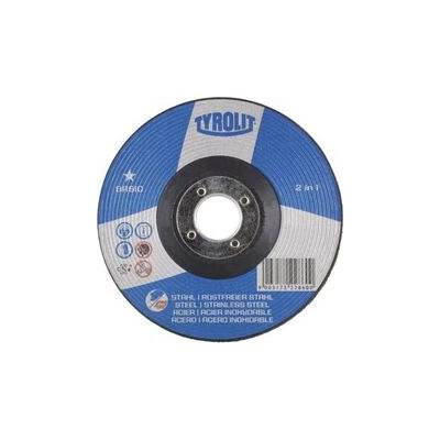 Kotuc Tyrolit 150x6,0x22,2mm, 27, A30Q-BF, oceľ/nerez, 2in1, Basic *