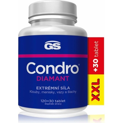 GS Condro Diamant tablety na podporu normálneho stavu kĺbov 150 tabliet