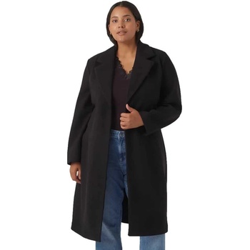 Vero moda curve Палто Vero moda curve Fortuneaya Long coat - Black (Black)