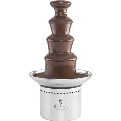 Royal Catering Шоколадов фонтан - 4 стъпки - 6 кг (rccf-230w)