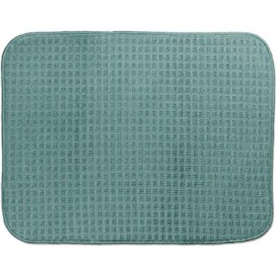 KELA Odkapávací podložka na nádobí RAPIDA 50 x 39 cm tmavě zelená KL-11708
