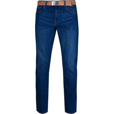 Lee Cooper Мъжки дънки Lee Cooper Belted Jeans Mens - Dark Wash
