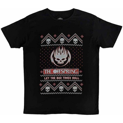 The Offspring tričko Christmas Bad Times black