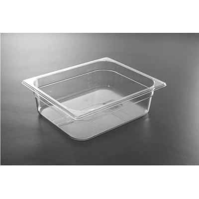 Nádoba GN 1/2, HENDI, Profi Line, GN 1/2, 6,5L, Priehľadná, 325x265x(H)100mm