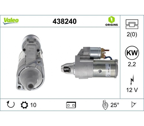 Startér VALEO 438240