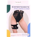 Sportsheets Pivot 2 in 1 Forced-O Strap Black