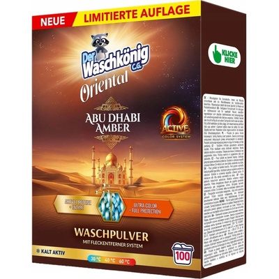 Waschkönig prací prášek Oriental Abu Dhabi 6 kg 100 PD