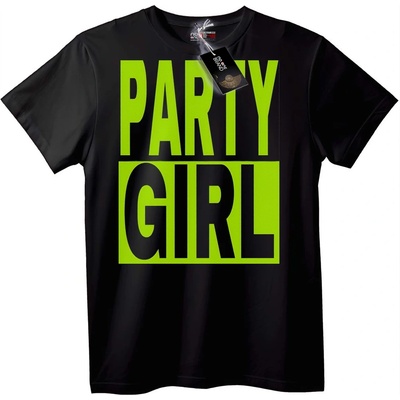 NOONEBRAND Тениска Party Girl - M, Black
