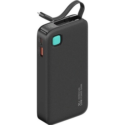 Usams US-CD225 10000 mAh černá