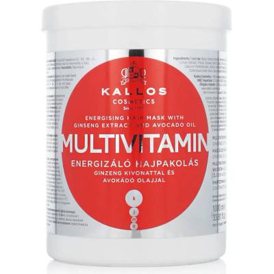 Kallos Kallos Multivitamin Energising Hair Mask 1000 ml