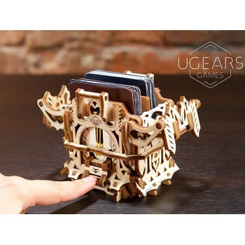 Ugears 3D puzzle Karetní box 65 ks