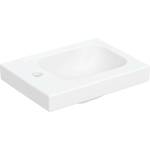Geberit iCon - Умивалник 38x28 см, без преливник, отвор за смесител отляво, матово бяло 501.831. JT. 1 (501.831.JT.1)