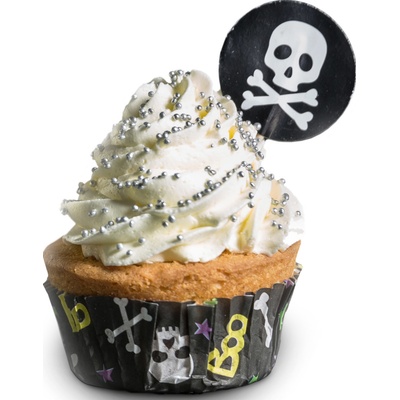Silikomart Картонени чашки за мъфини Skull 24 бр (70.171.01.0063)
