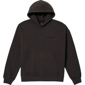Brixton Мъжки суичър Brixton Embroidered Heavy Weight Hood Hoodie - Black (017-4112-0112)