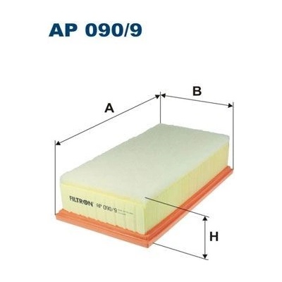 FILTRON Vzduchový filter AP 090/9