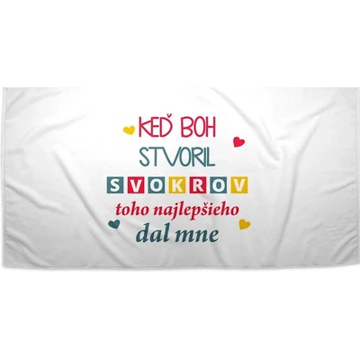 Sablio Uterák Keď Boh stvoril svokrov 70 x 140 cm