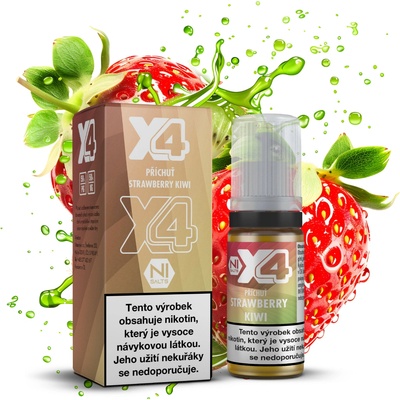 X4 Bar Juice Strawberry Kiwi 10 ml 10 mg