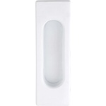 Fimet maniglie ДРЪЖКА ПЛЪЗГАЩА ВР. ПРАВОЪГЪЛНА 125x40мм БЯЛ МАТ (3663ACBO)