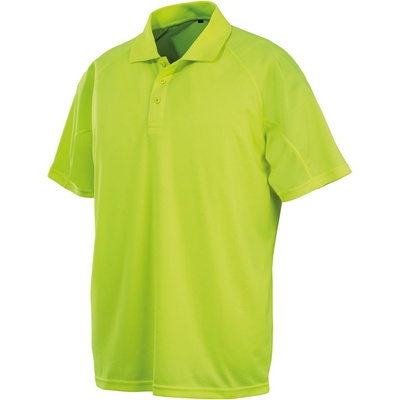 Spiro S 288X AIRCOOL / Унисекс спортна поло тениска - жълто XXXL (29288Xu6913)