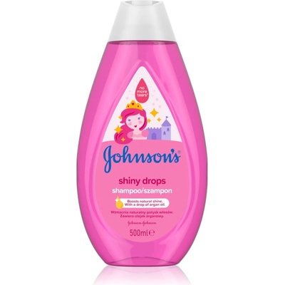 Johnson's Shiny Drops нежен шампоан за деца 500ml