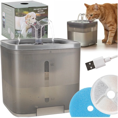 KIK KX2981 Fontána pre domáce zvieratá 2000 ml USB