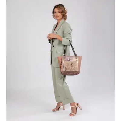 Anekke hollywood stars ГОЛЯМА ПРАВОЪГЪЛНА ДАМСКА ЧАНТА С МОДЕРЕН ПРИНТ