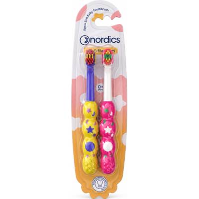 Nordics Premium Baby Soft 4080 Yellow&Pink 2 ks