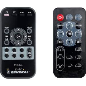 GENERAL AUNA 47006 iDock - дистанционно управление дубликат (47006 iDock) Дистанционно