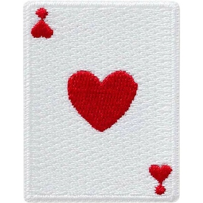 Nažehlovačka Srdečná karta 5,1 x 3,9 cm Monoquick