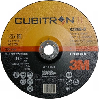 3M Cubriton II Brusný kotouč 230 x 7 x 22 mm 93999-Q 1875423