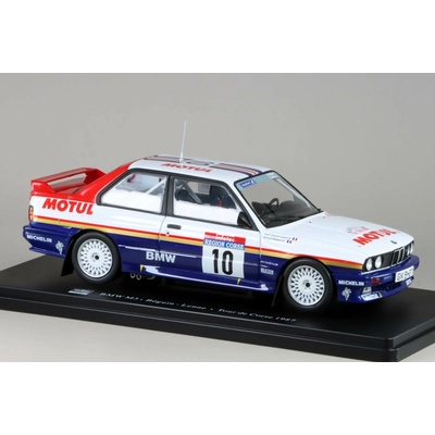 BMW M3 E30 10 Rallye Tour de Corse 1987 Beguin Lenne Hachette časopis s modelem 1:24