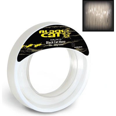 Black Cat Mono Leader 50 m 1,20 mm 68 kg