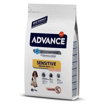 ADVANCE Medium&Maxi Sensitive за кучета с алергии - 3кг