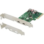 Conceptronic Разширителна карта Conceptronic - EMRICK08G (PCIe x4 към 2x USB-C 3.2 Gen2, самостоятелно захранване) (EMRICK08G)