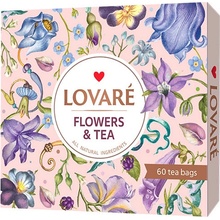 Lovaré Kolekce čajů Portfolio Flowers & Tea 60 sáčků