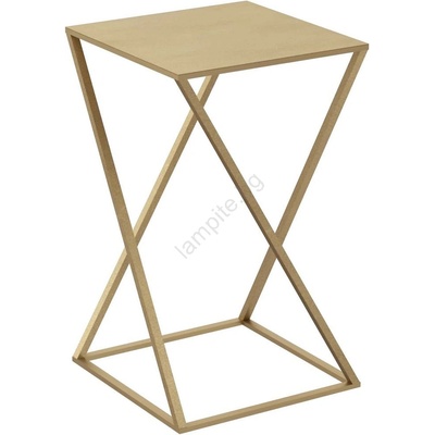 Luminex Стойка за цветя 40x24 см златист (LU0436)