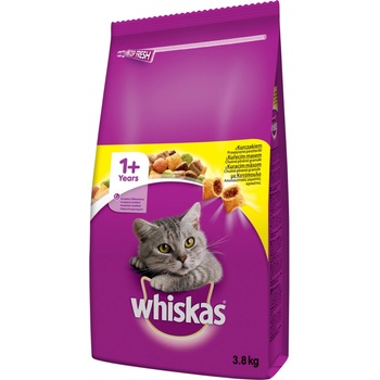 Whiskas kuracie 3,8 kg