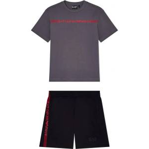 Ea7 emporio armani 7B000267_AF12874 short sleeve set - Black / Grey (Smoked Pearl / Black)