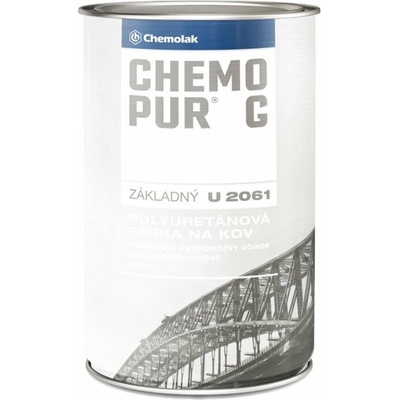Chemolak Chemopur G U 2061 0,8 l bordová