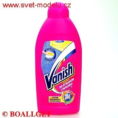Vanish šampon na koberce ruční čištění Lemon 500 ml